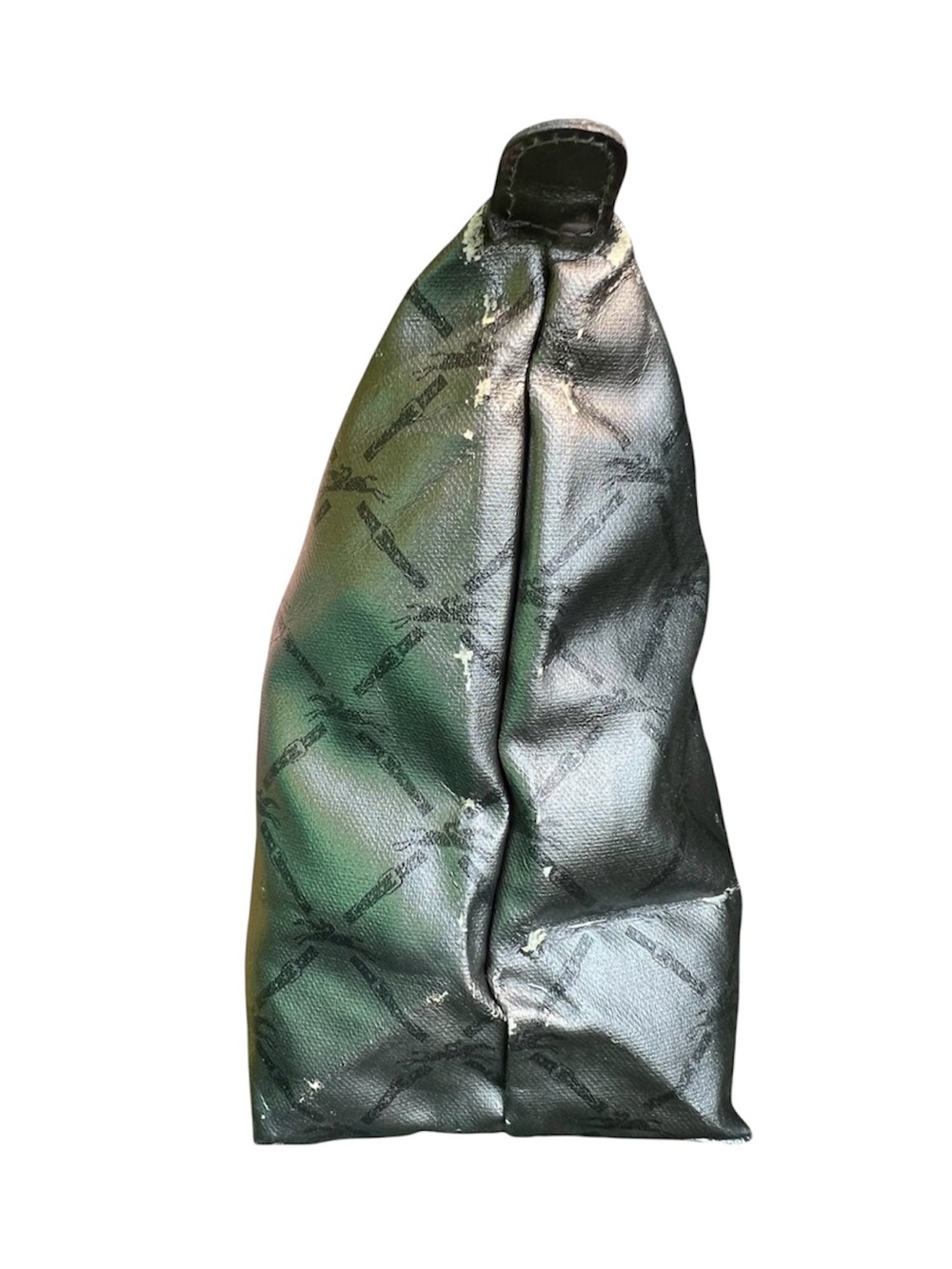 Longchamp Metallic Le Pliage Tote - Limited Edition Distressed - Picture 6 of 12